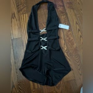 Stylish Black women One Piece